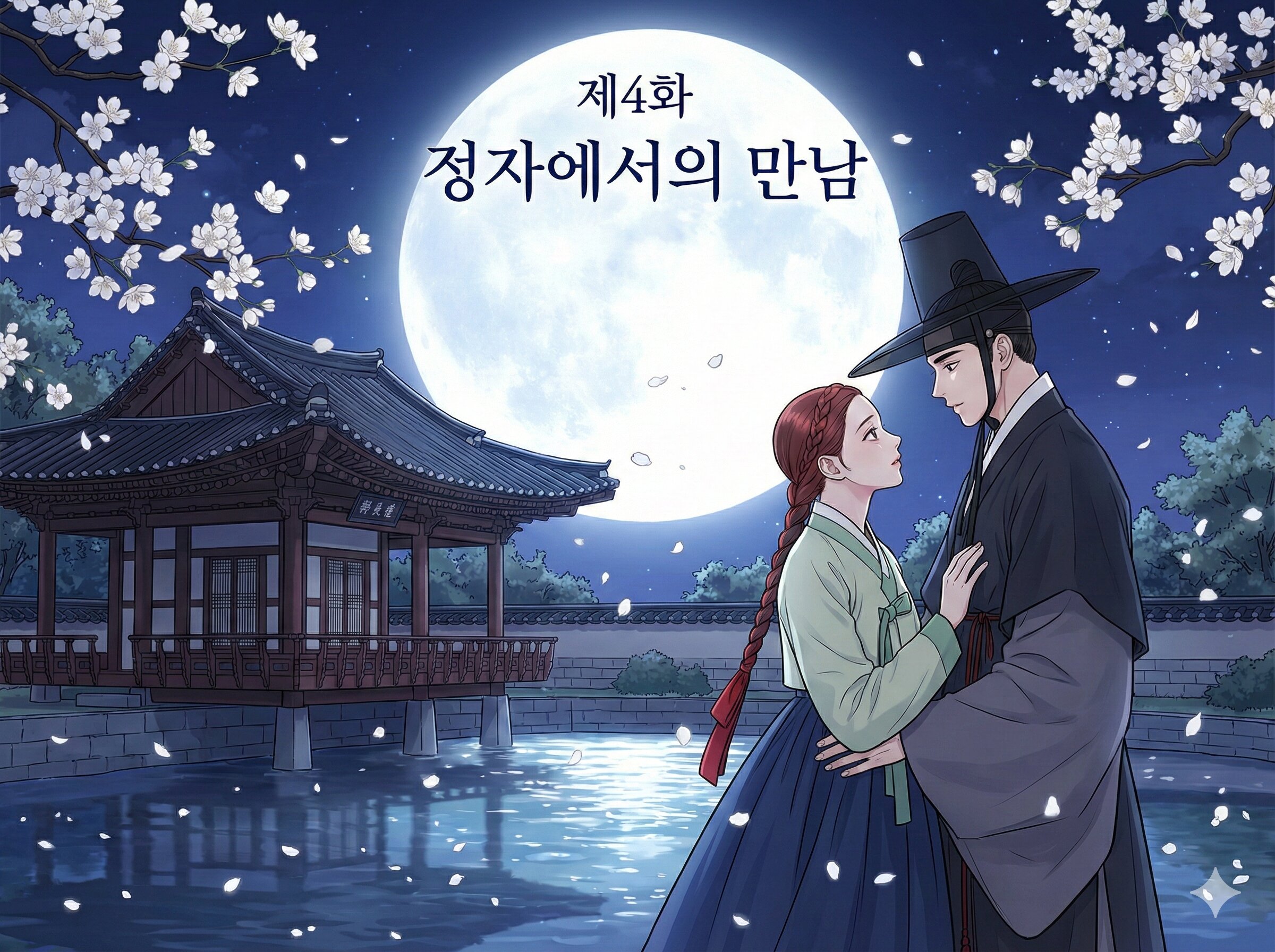 정자에서의 만남