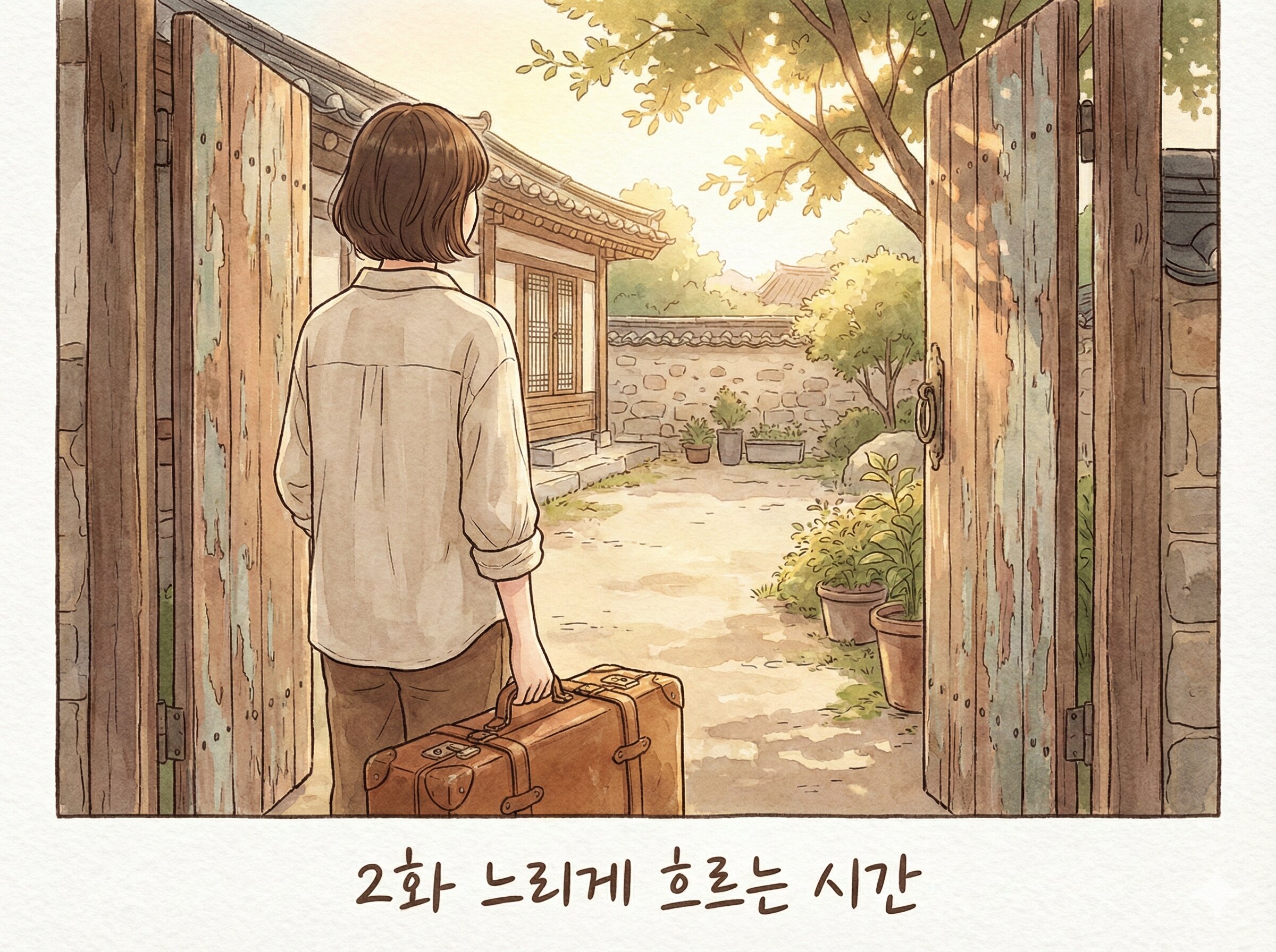 느리게 흐르는 시간