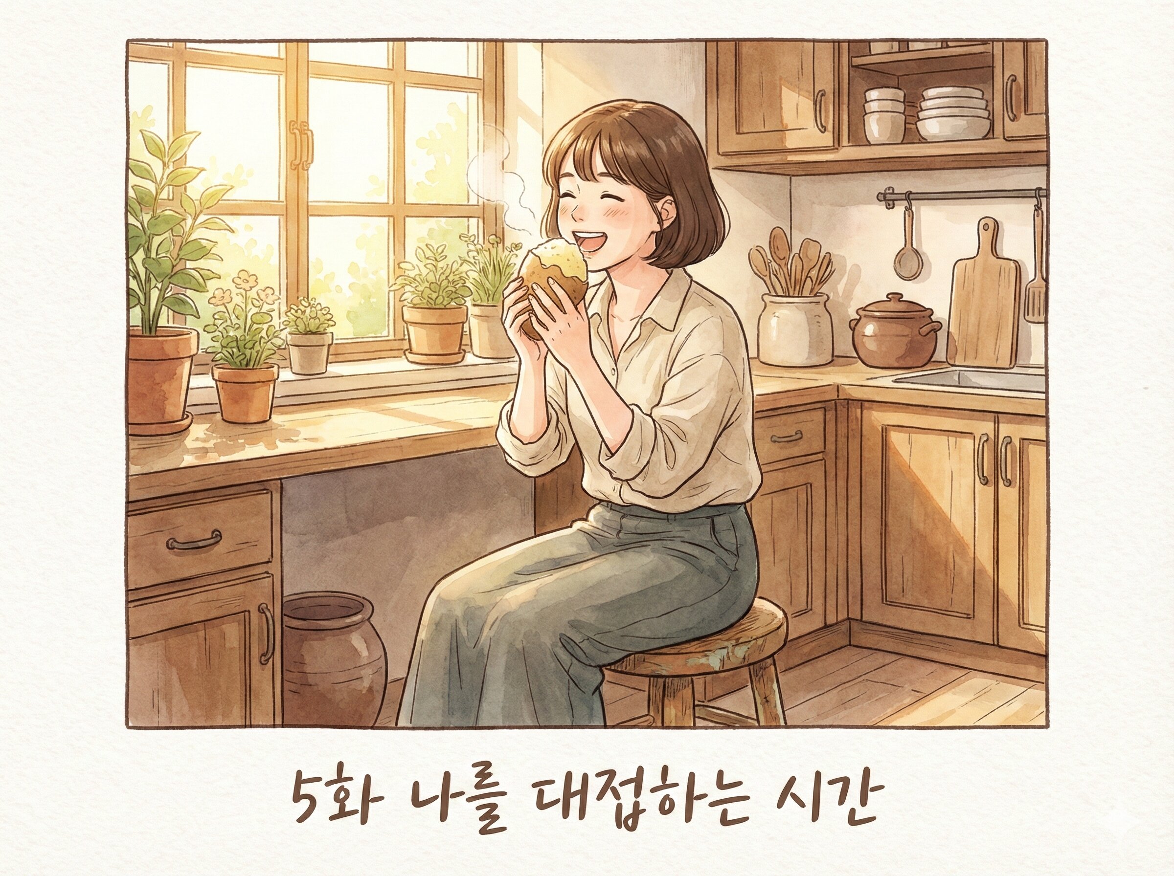 나를 대접하는 시간